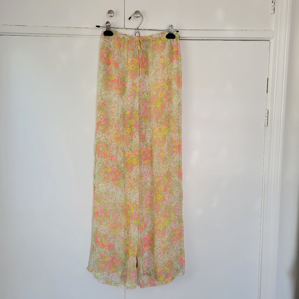Vintage Victoria's Secret Paisley Sheer Pants